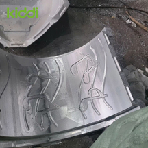 Слайд-форма для спиральной трубки, изготовленная из литого алюминия