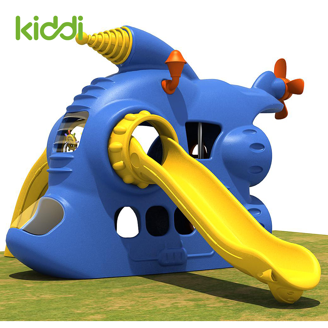 Алюминиевая форма Roto для большой пластиковой игровой площадки с горкой и качелями (5)